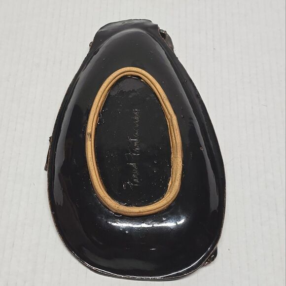 Fired Fantasies Pottery Giraffe Hand Crafted Trinket Dish Vanity Bowl - Picture 6 of 8